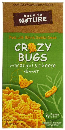 Macaroni & Cheese With Crazy Bugs 6 oz