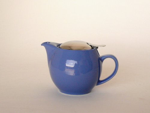 Bee House Ceramic Round Teapot - Blueberry