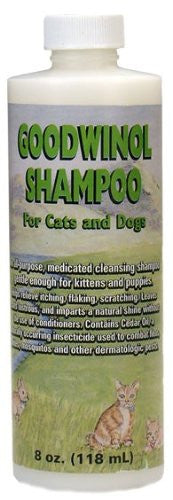 Goodwinol Shampoo for Cats Dogs (8 oz)