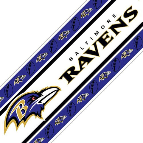 WALL BORDER Baltimore Ravens - Color Multi - Size 0,5x15