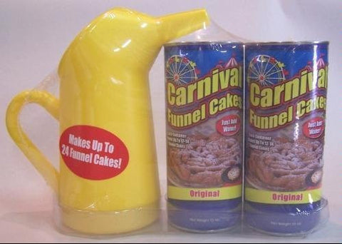 2 Pk Funnel Cake Mix & Pitcher Set -  27 oz.