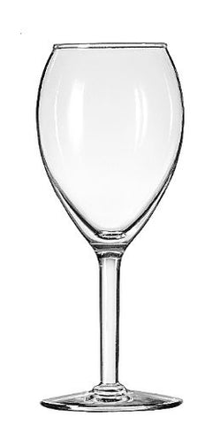 Libbey 12-Ounce Preston White Wine Glass, Clear, 4-Piece