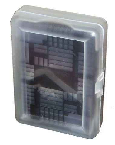 TRANSPARENT GEOMETRIC PLASTIC CARDS