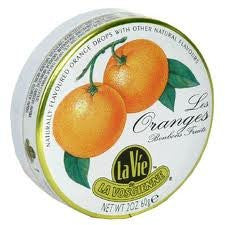 La Vie Orange Candy Drop, 2 Ounce -- 5 per case.