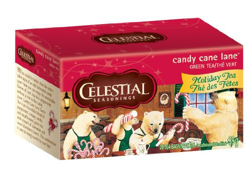 Celestial Seasonings Candy Cane Lane Tea, Decaf 20.0 BG