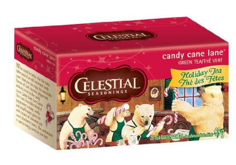Celestial Seasonings Candy Cane Lane Tea, Decaf 20.0 BG