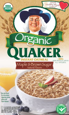 Quaker Instant Oatmeal Maple Brown Sugar 11.5 OZ