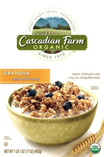 Cascadian Farms Oats & Honey Granola 17.0 OZ