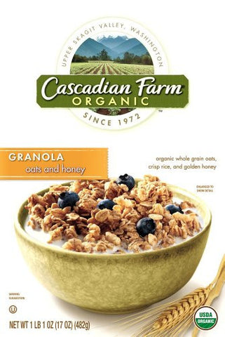 Cascadian Farms Oats & Honey Granola 17.0 OZ
