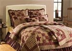 Ninepatch Star King Quilt 105x95"