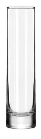 Libbey 7-1/2-Inch Cylinder Bud Vase, Set of 12