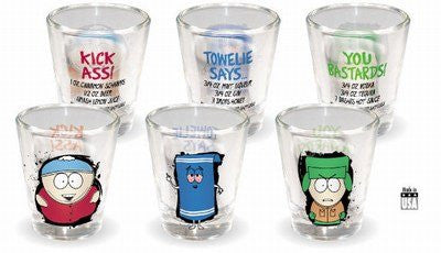 South Park 3 pc Shot Glass Set