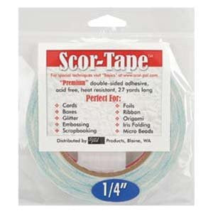 Scor-Tape - .25"X27yd