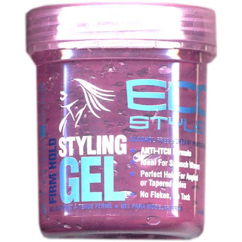 Curl & Wave Styling Gel - Pink, 16 oz.