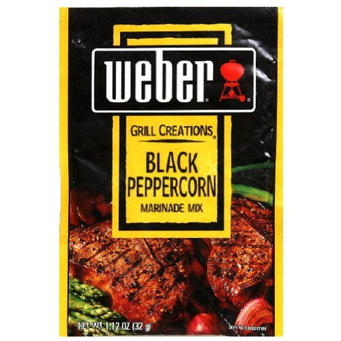 Weber Grill Marinade Black Peppercorn 1.12 OZ