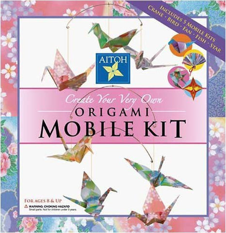 Mobile Origami Box Kit - makes 5 mobiles
