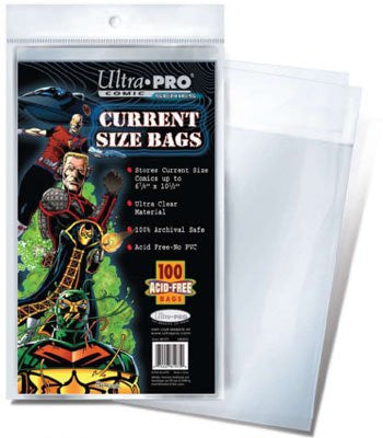 Ultra-PRO Comic Bags (Bag of 100) Current (Modern) Size