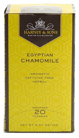 Premium Egyptian Chamomile - 20 tea bag box, Pack of 6