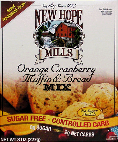 Low Carb/Sugar Free Orange Cranberry Muffin & Bread Mix 8 oz