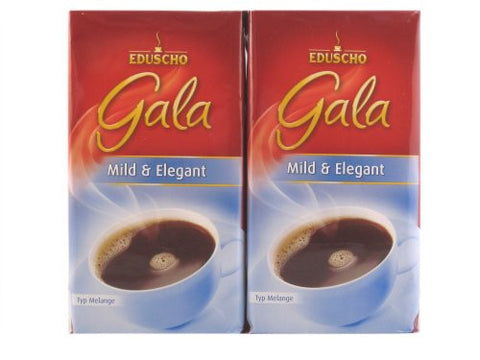 EDUSCHO GALA MILD & ELEGANT Ground Coffee