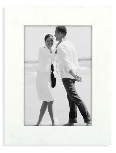 Linear White Wood Frame 3 x 5"