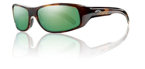 Riverside Tortoise with Polarized Green Mirror Lens