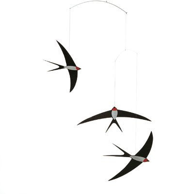 Flensted Mobiles Nursery Mobiles, Swallow Mobile