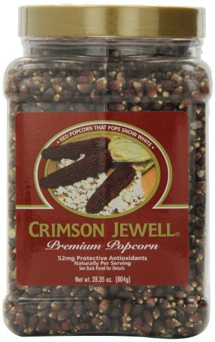 Black Jewell Crimson, Square Jar 28.35 OZ