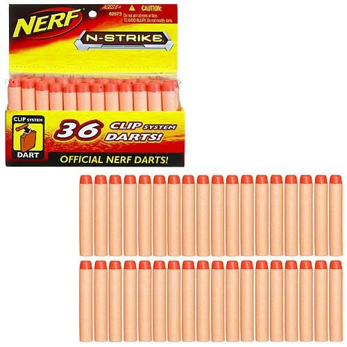 Nerf Clip System Darts 36-Pack