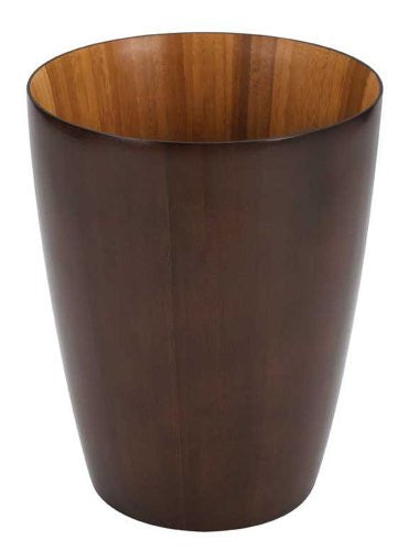 Umbra Boomba Bamboo Waste Can (Color: Espresso)