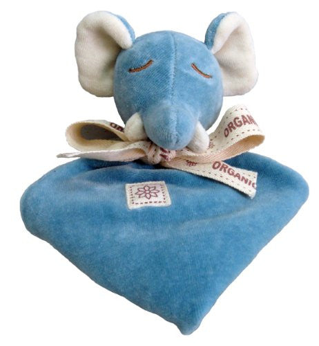 Lovie Blankie Blue Elephant