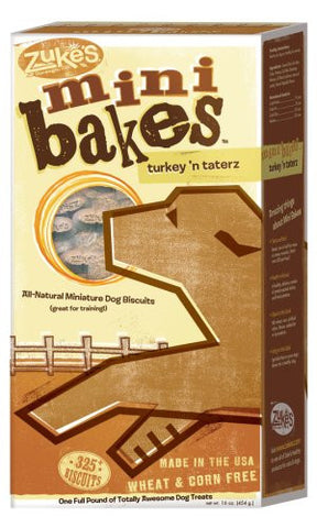 Zuke's 16-Ounce Mini Bakes Dog Treats