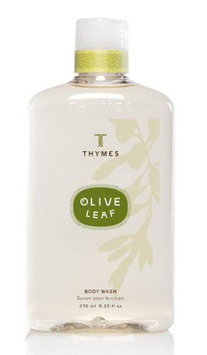 Thymes Body Wash, Olive Leaf, 9.25-Ounce Bottle
