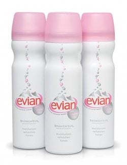 Evian Mineral Water Spray "Brumisateur" 1.7 oz