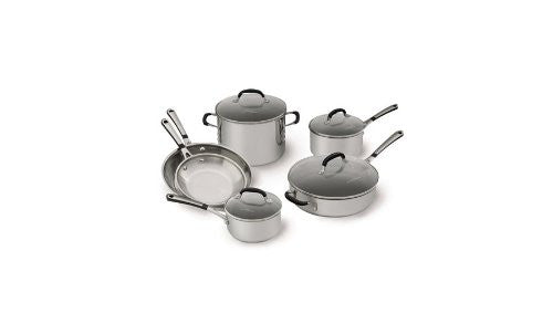 Simply Calphalon Stainless 10 Piece Set