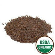 Mustard Seed Brown Organic - Brassica nigra, 1 lb