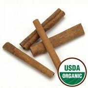 Cinnamon Sticks 2 3/4 inch Organic - Cinnamomum cassia, 1 lb