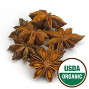 Anise Star Whole Organic - Illicium verum, 1 lb