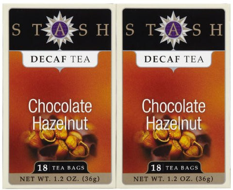 Chocolate Hazelnut DECAF Tea 18 Bags (Pack of 2)