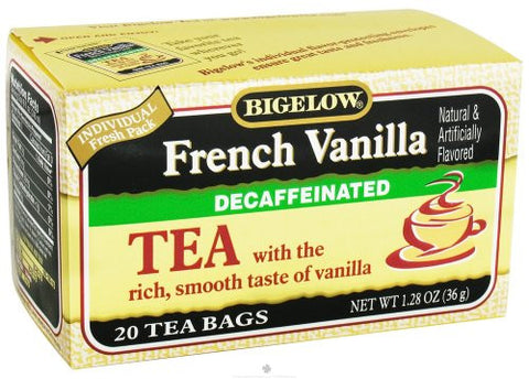 Bigelow French Vanilla Decaf Tea 20.0 BG