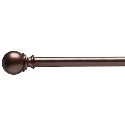 Umbra Verge Drapery Rod (Size: 88-Inch to 120-Inch Color: Auburn Bronze)