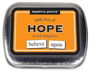 Magnetic Poetry - Little Box of Hope