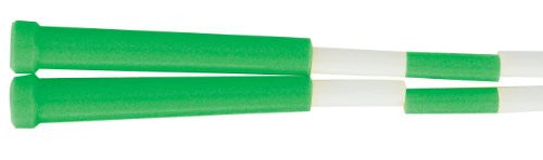 Champion Sports Plastic Segmented Jump Rope - 6 Feet (Green and White)