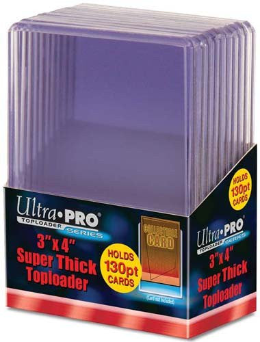 ULTRAPRO 3" X 4" SUPER THICK TOPLOADER (japan import)