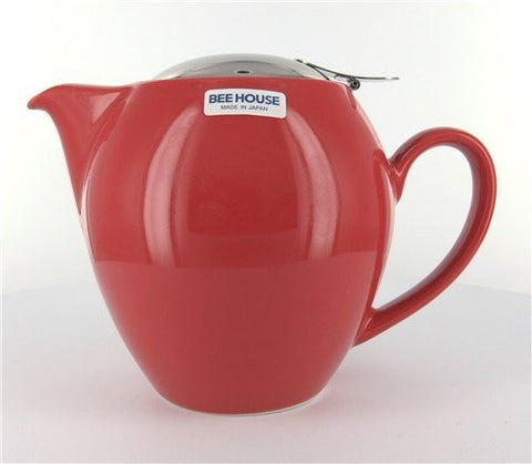 Round Cherry Teapot 22 Ounces