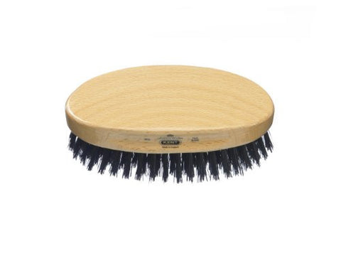 Kent Oval Beachwood with Pure Black Bristle, MG2