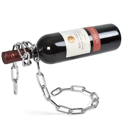Illusion Wine Bottle Holder , Magic Chain Bottle Rack, Gift Boxed