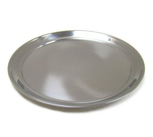 Stainless Steel Pizza Pan - 12 Inch Diameter