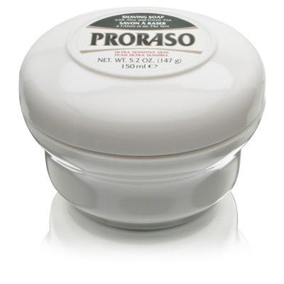 Proraso Shave Soap Jar for Ultra Sensitive Skin (150ml)