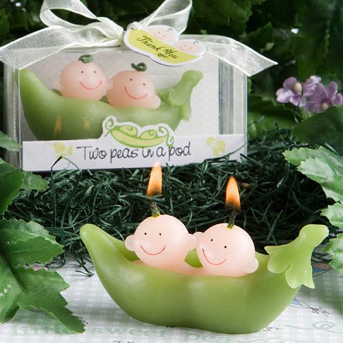 Two Peas In A Pod Collection Candle Favors